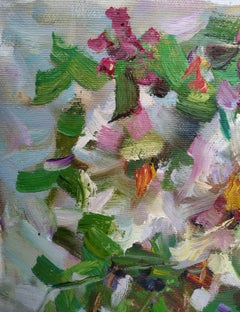 Peonies On White
