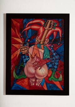 Quarantine - Original Oil Painting 40" x 30"