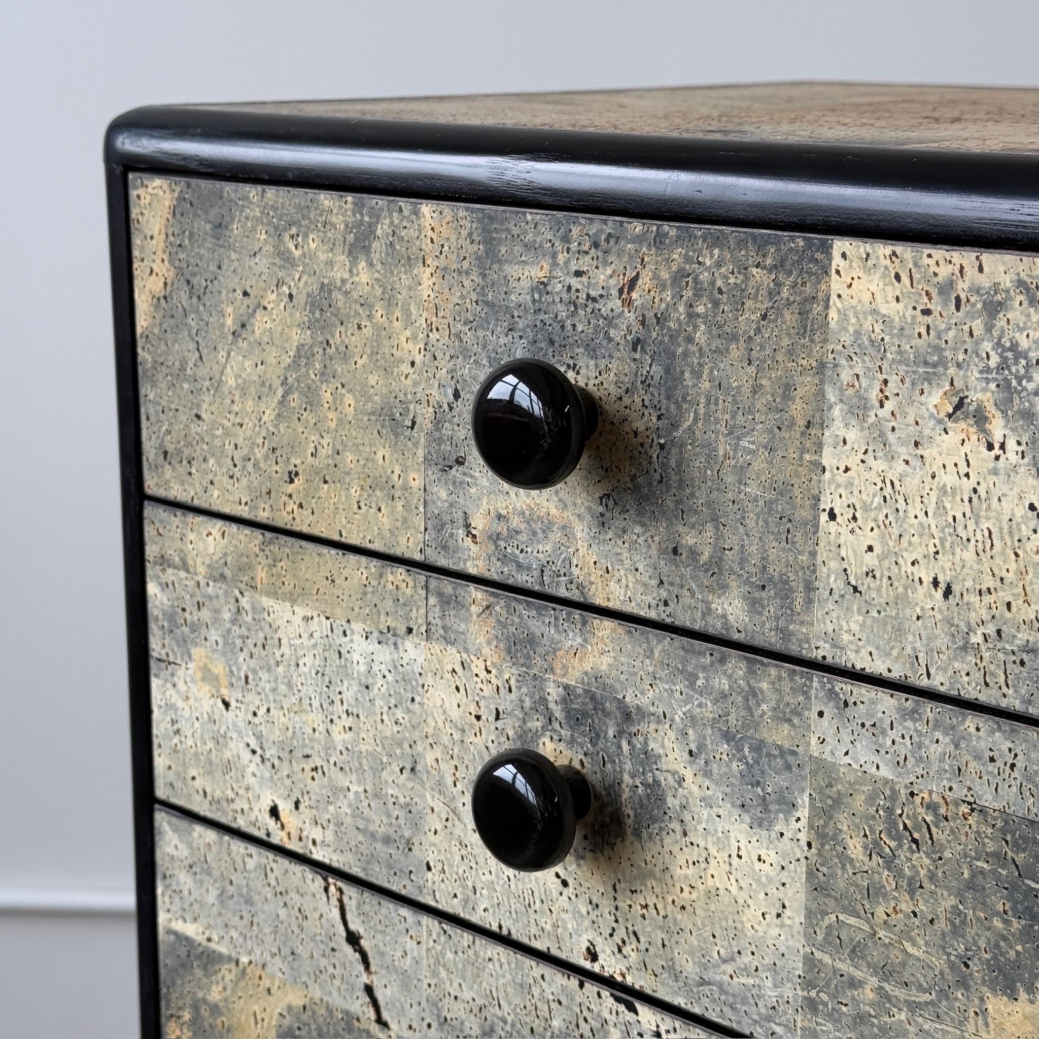 c. 1970s. Germany. Cork veneer.

