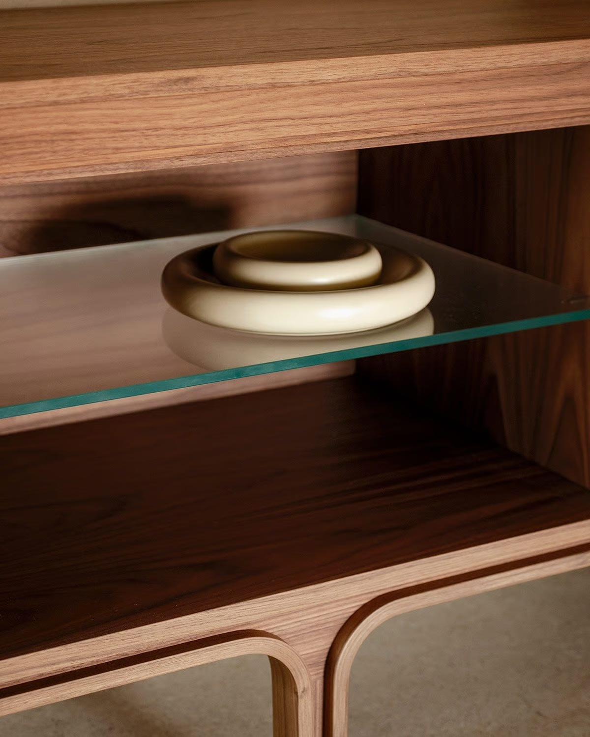 Contemporary Series 500/3 Three-Element Sideboard by Gianfranco Frattini for Tacchini For Sale