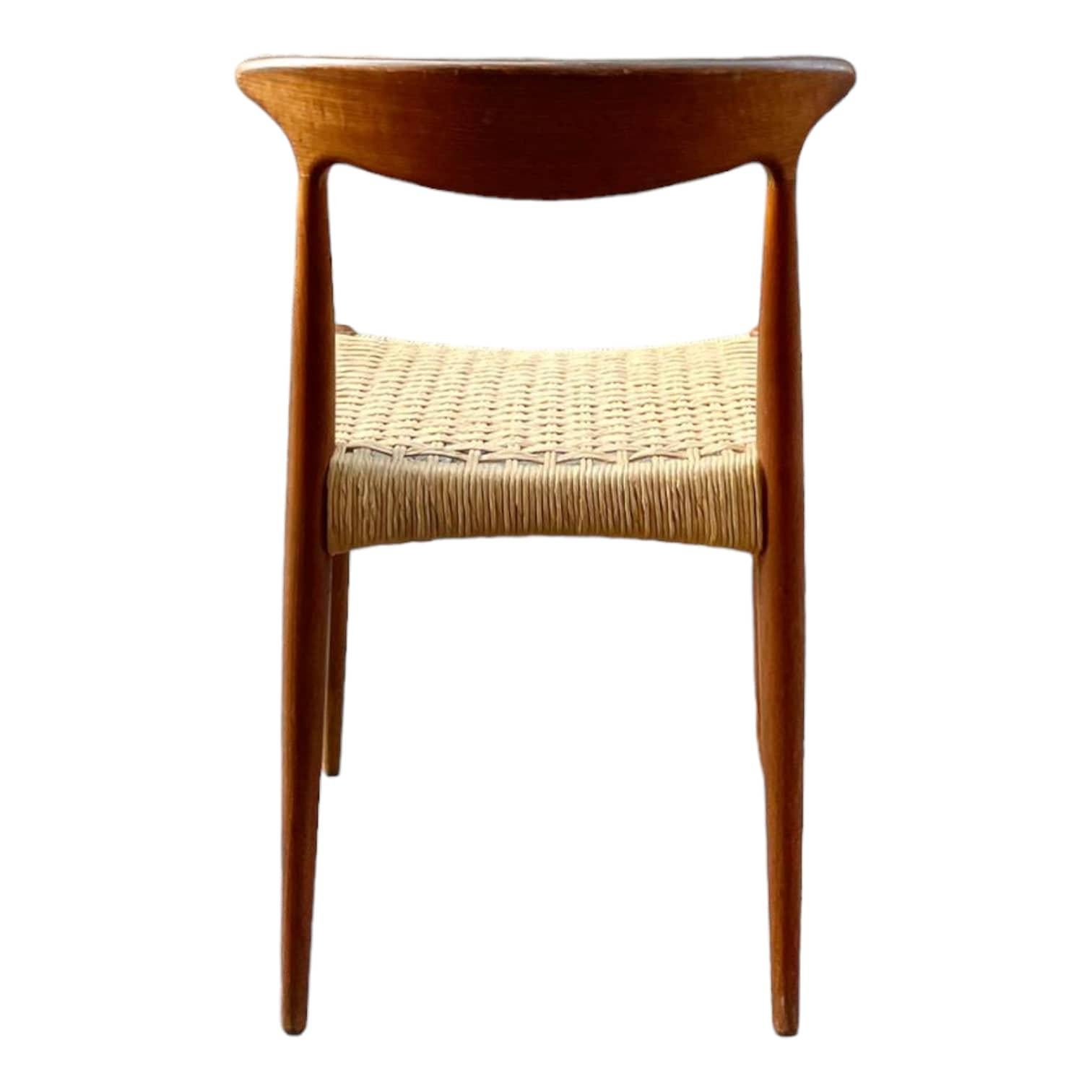 Mid-20th Century Danish 20th Century by Arne Hovmand Olsen Teak Chairs  For Sale