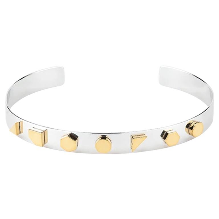 Series 1 Collar Necklace, Sterling Silver