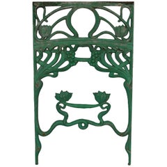 Series 4 Window Railing Art Nouveau Cast, circa 1900