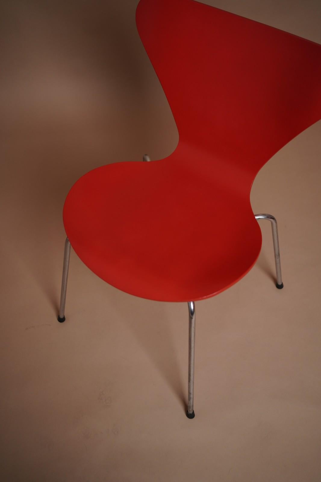 Danois Chaise Series 7 d'Arne Jacobsen  pour Fritz Hansen des années 1960 en vente