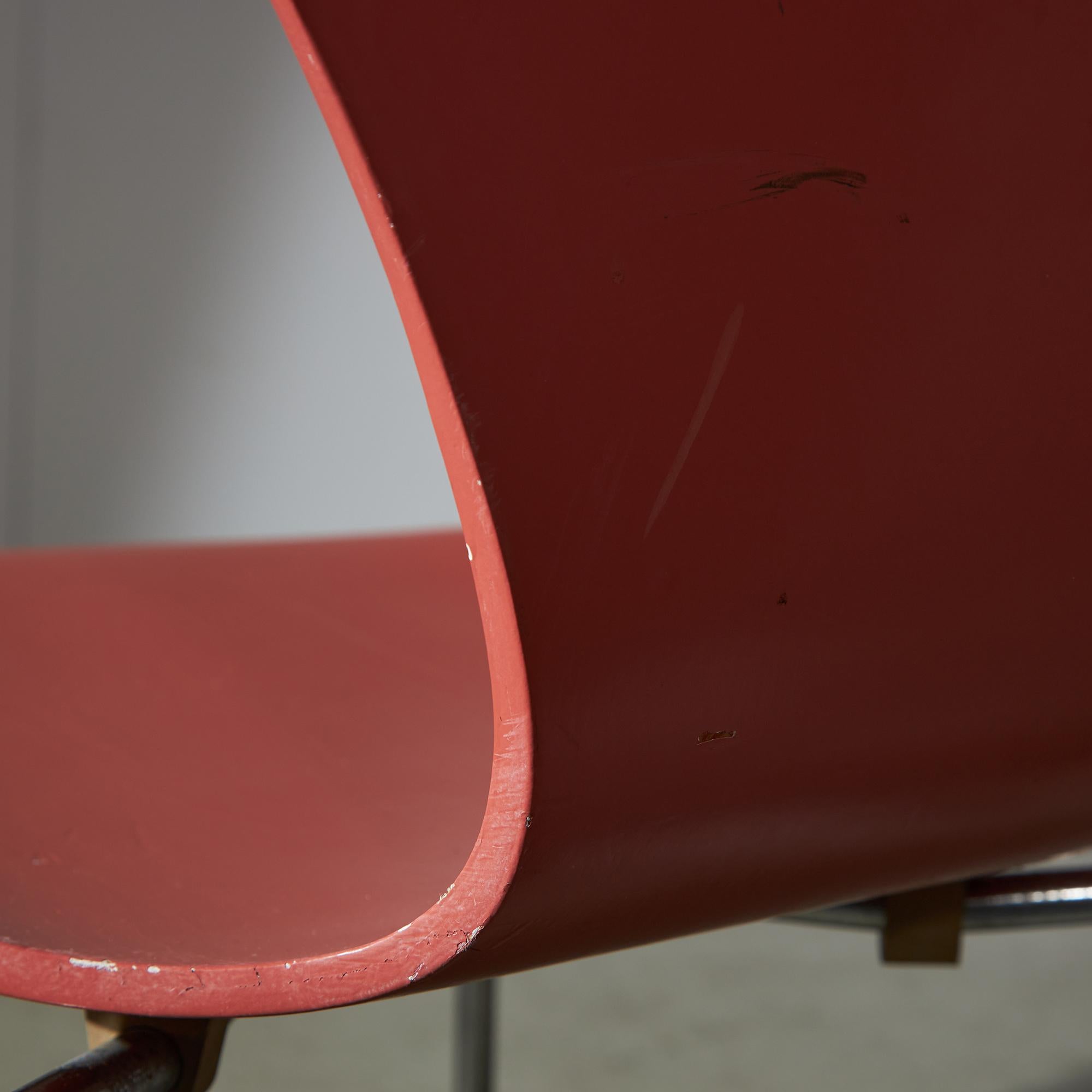 Series 7 Chair by Arne Jacobsen for Fritz Hansen, 1955 For Sale 5