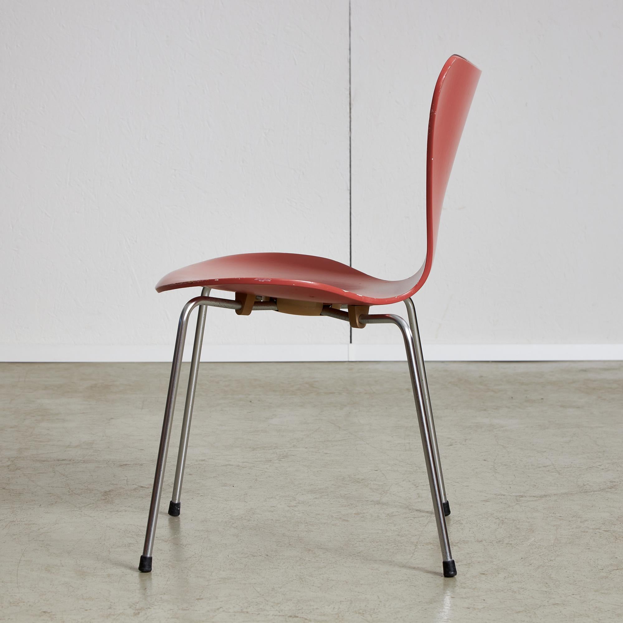 Series 7 Chair by Arne Jacobsen for Fritz Hansen, 1955 For Sale 1