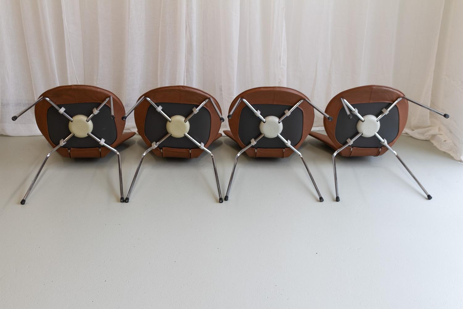 Serie 7 Stühle von Arne Jacobsen für Fritz Hansen, 2000er-Jahre. Satz von 4. im Angebot 9