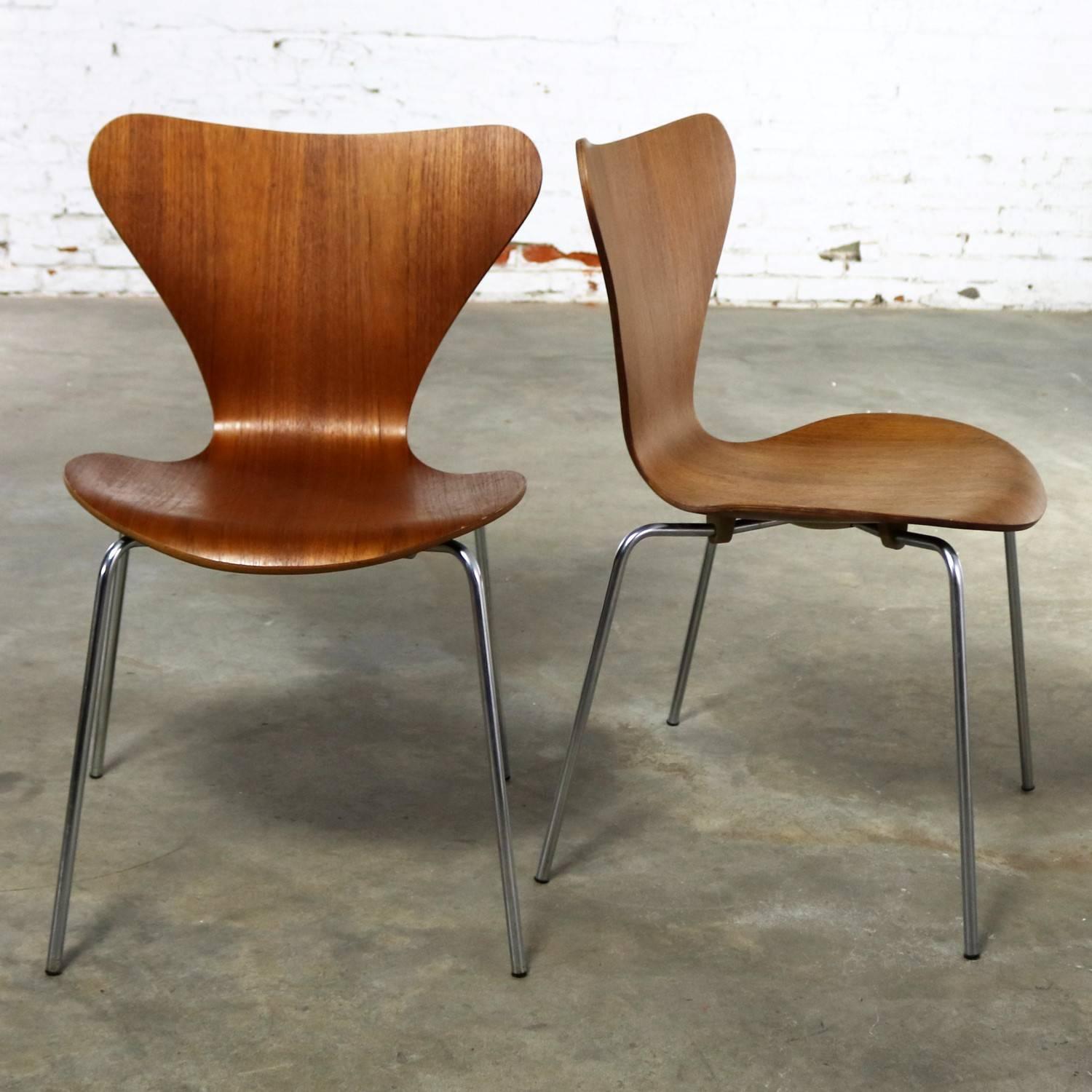 vintage fritz hansen chair