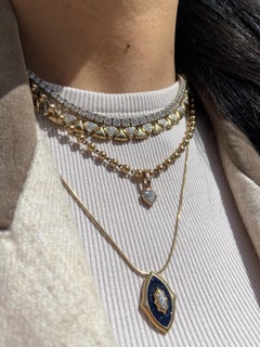 Series 7.83 Diamond Triangle Necklace