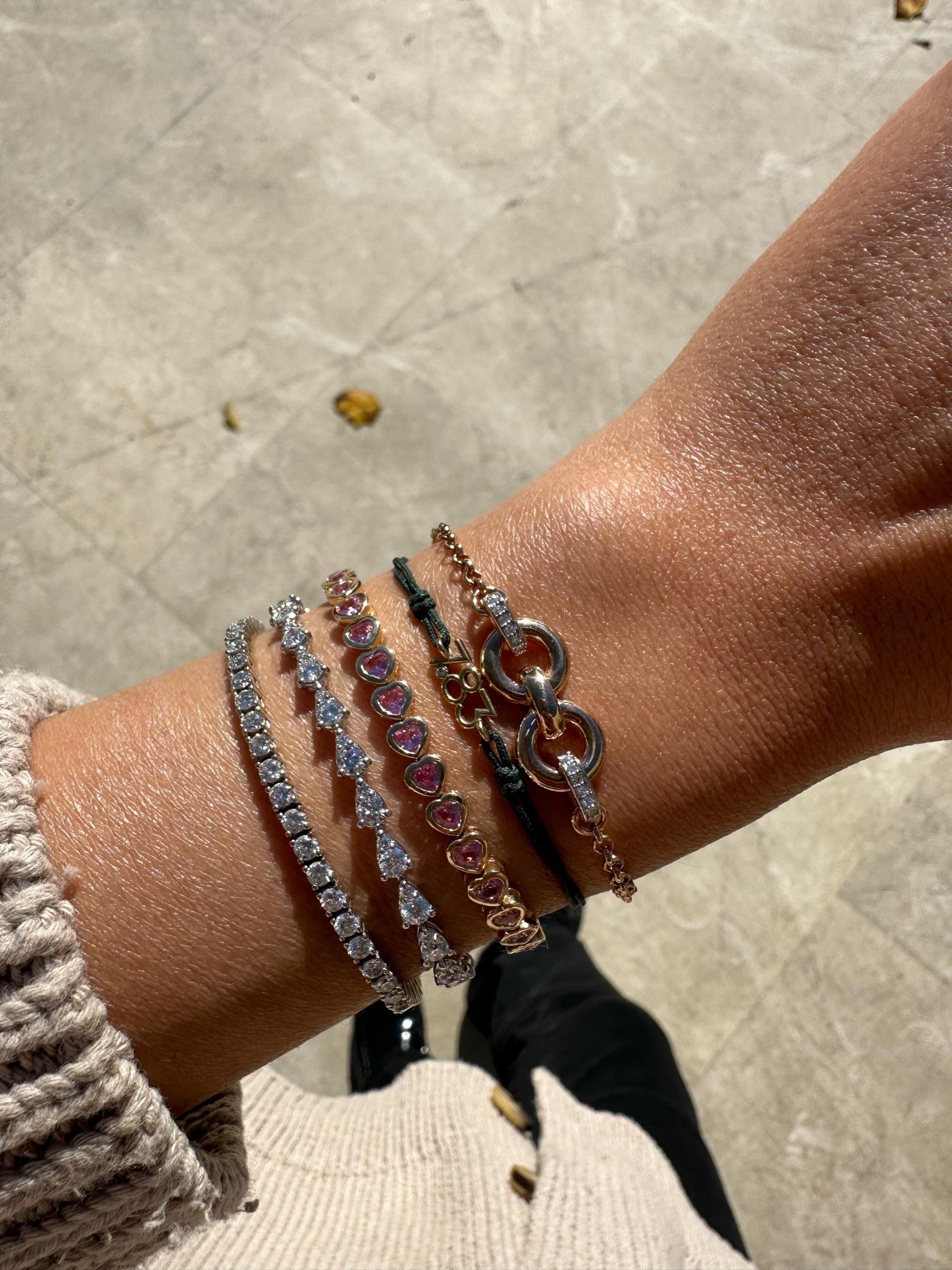 Modern Series Fireball Hoop Bracelet For Sale