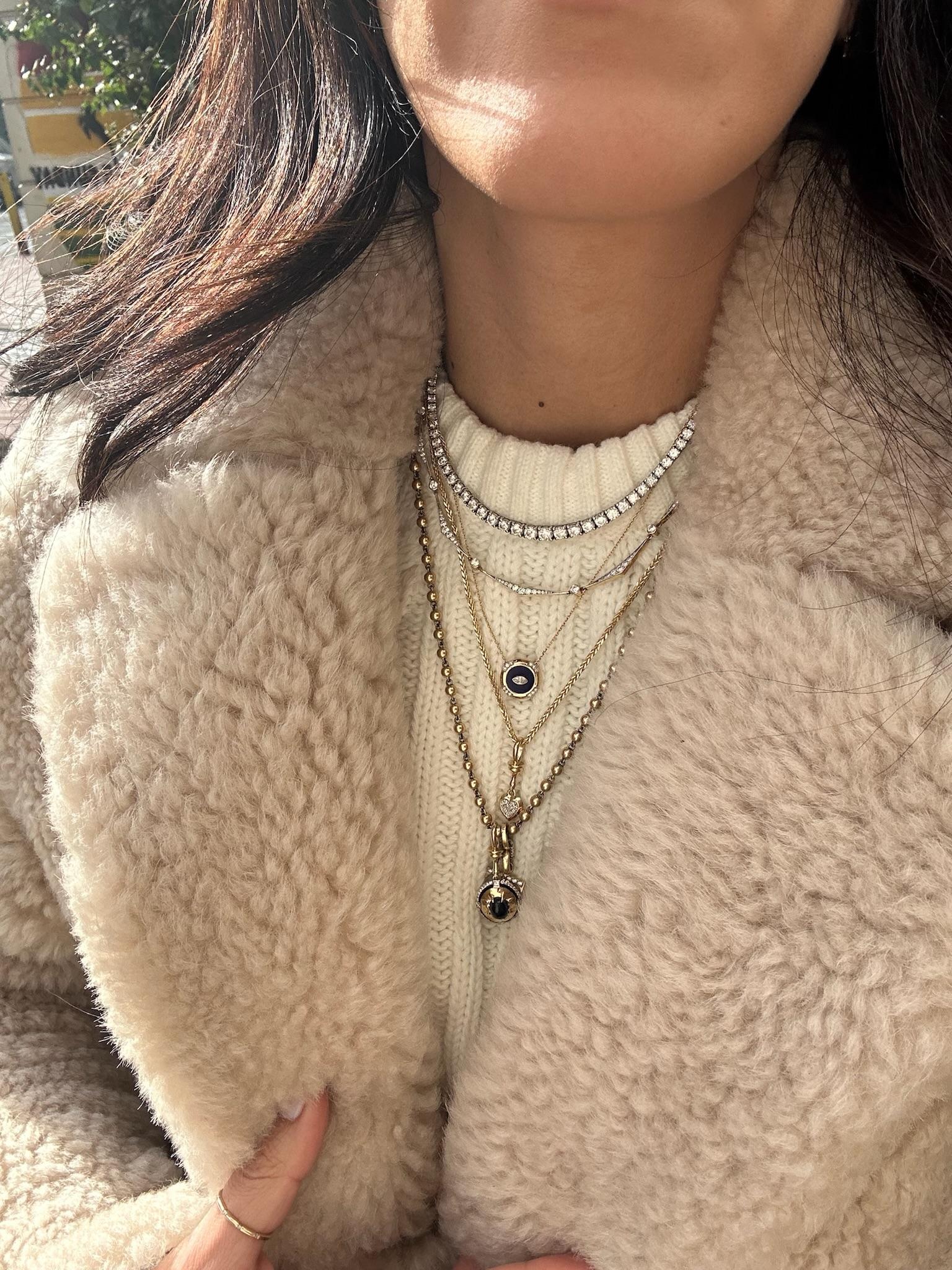 Collana Fireball Marquise Series in vendita 1