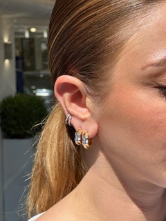 Series Galaxy Triple Diamond Earrings