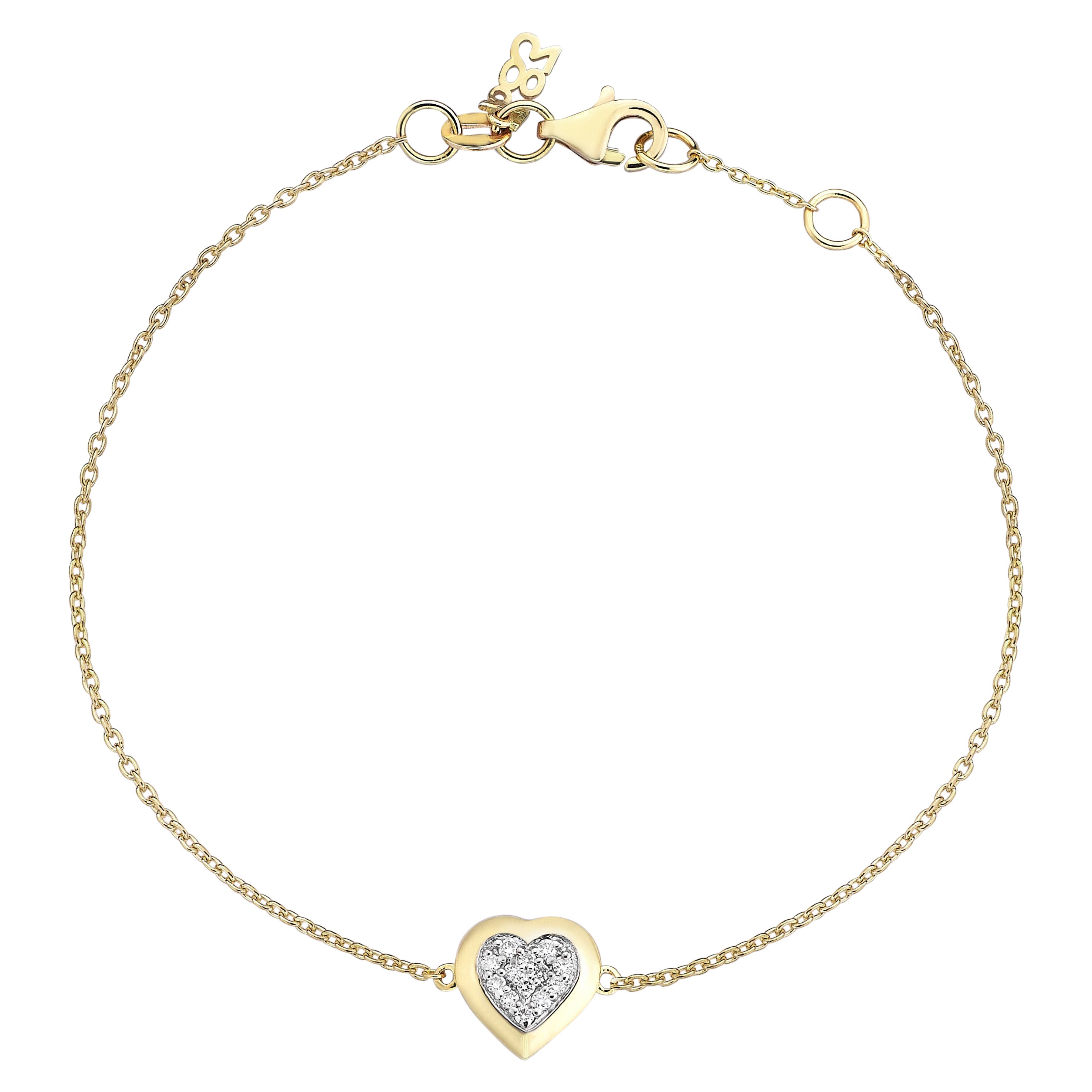 Series Love Diamond Heart Bracelet