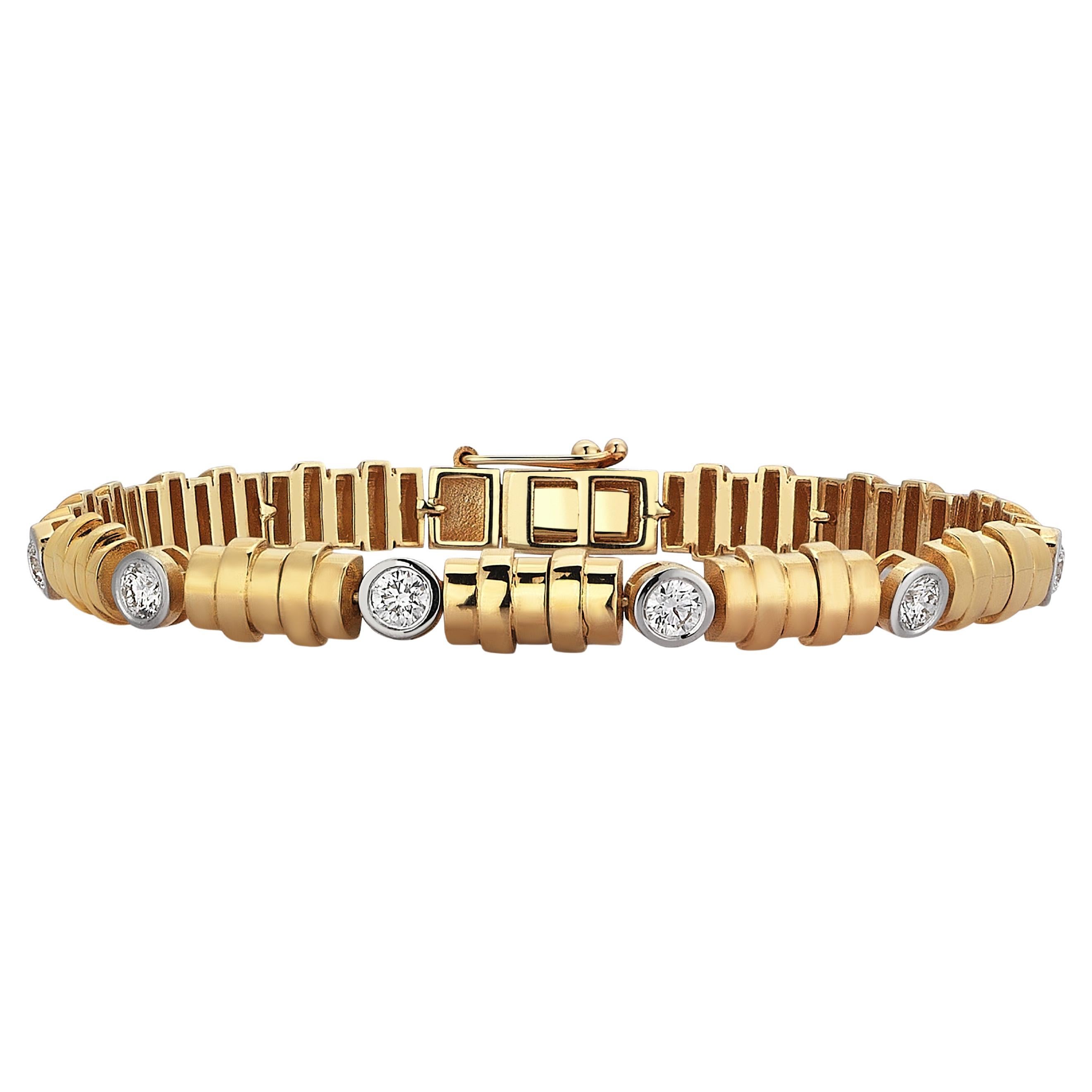 Pulsera de Diamantes Serie Moonlight 1 ct