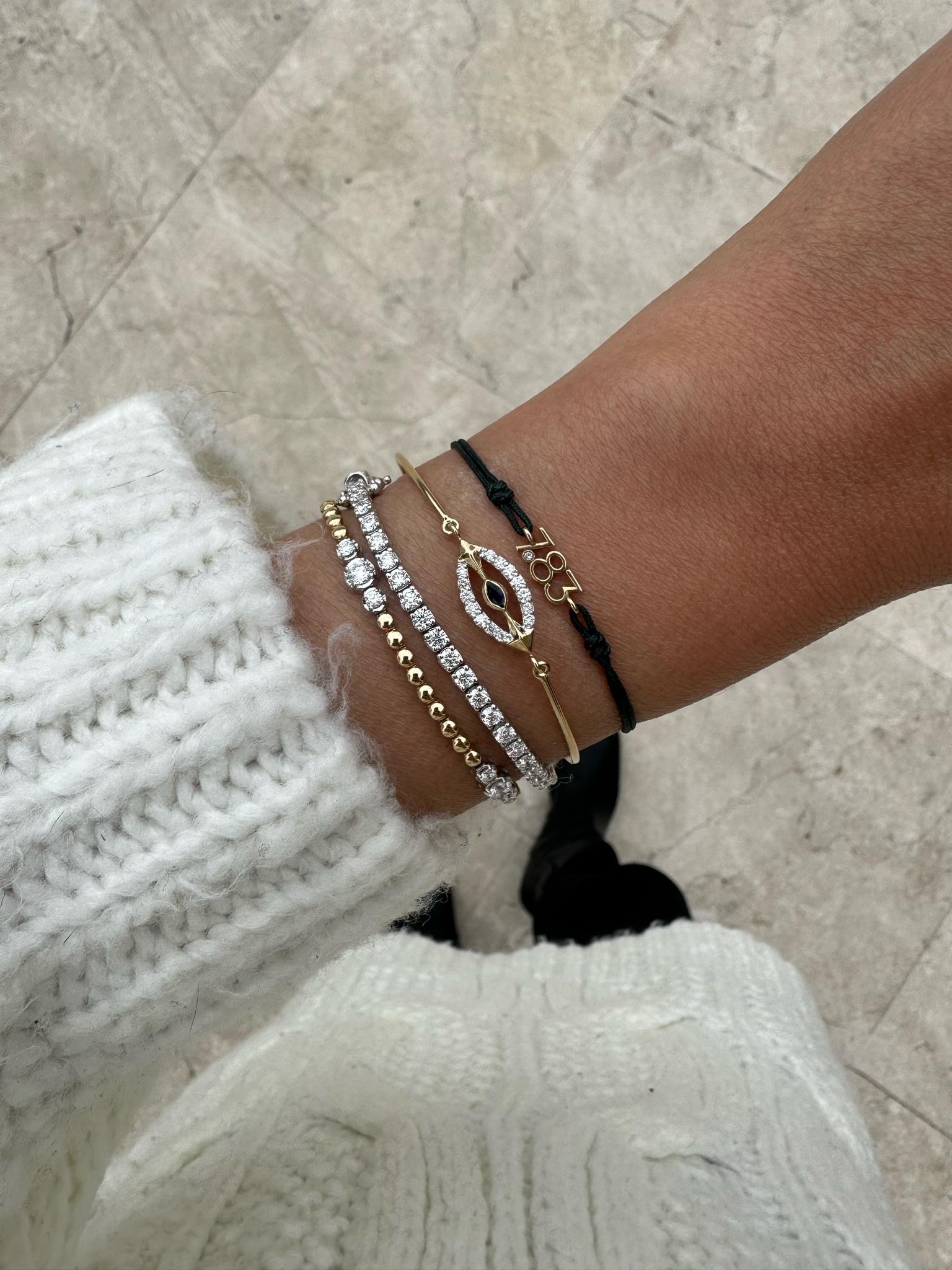 Series Moonlight 1.16 ct Diamond Bracelet In New Condition For Sale In Istanbul, TR