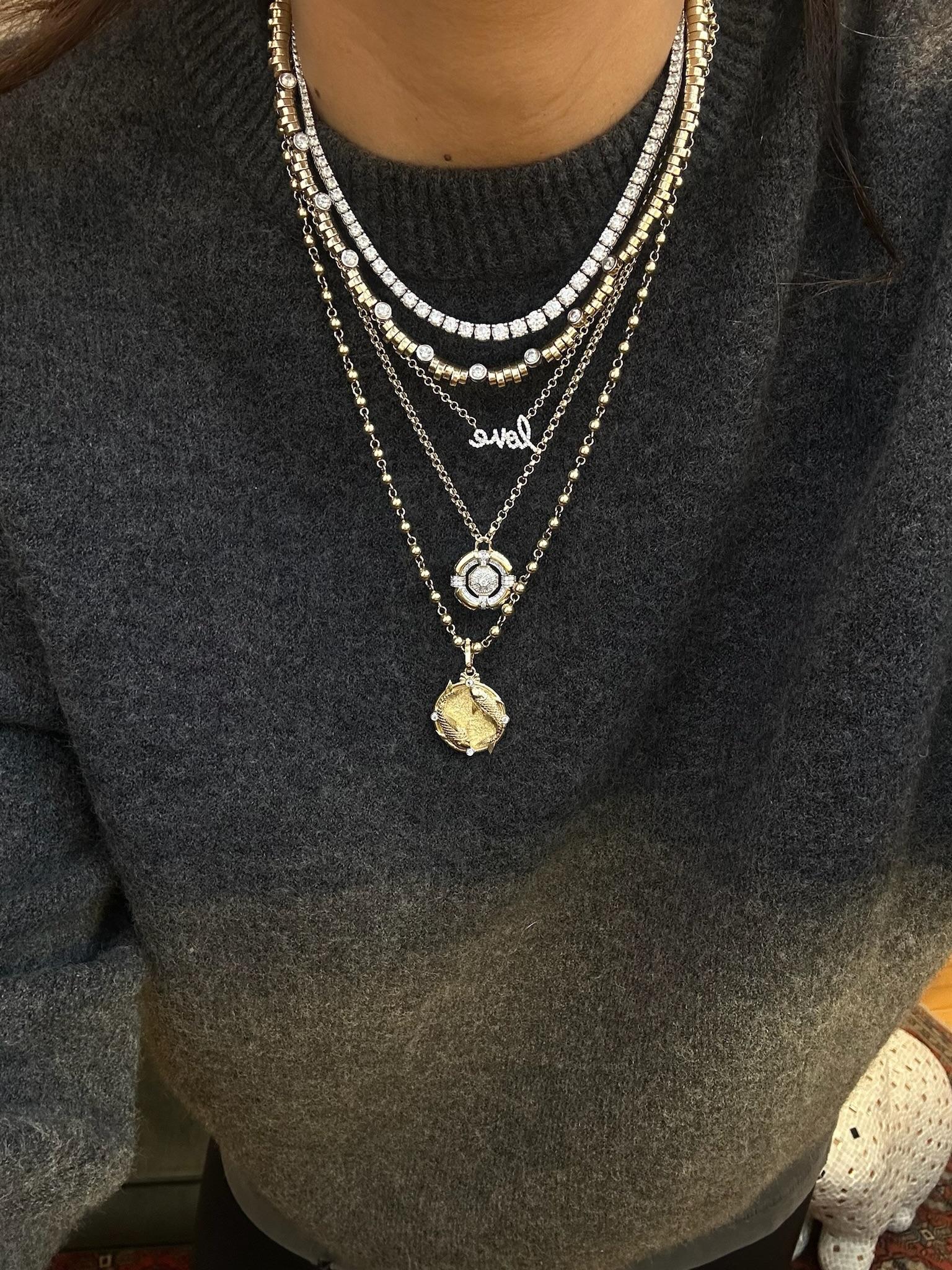 De las mujeres Series Moonlight 1.5ct Diamond Necklace en venta