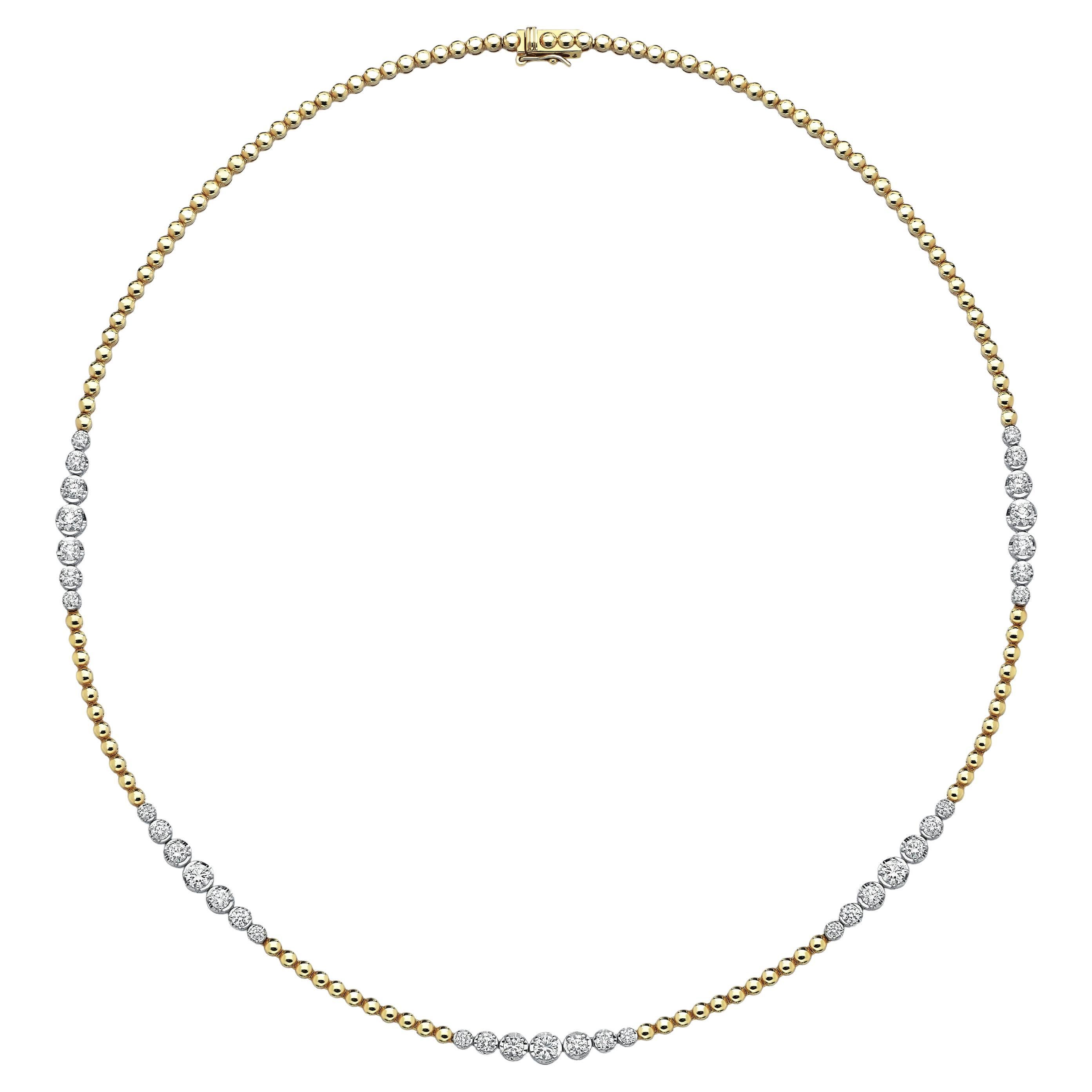Collar de Diamantes Serie Moonlight 2.60 ct