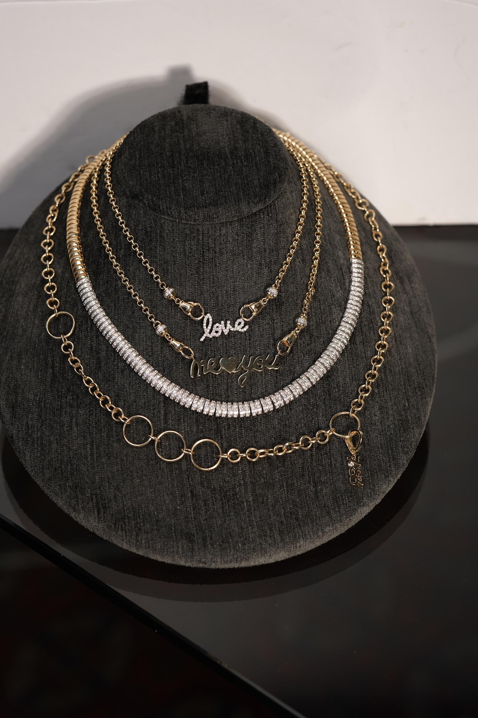De las mujeres Series Moonlight Diamond Necklace en venta