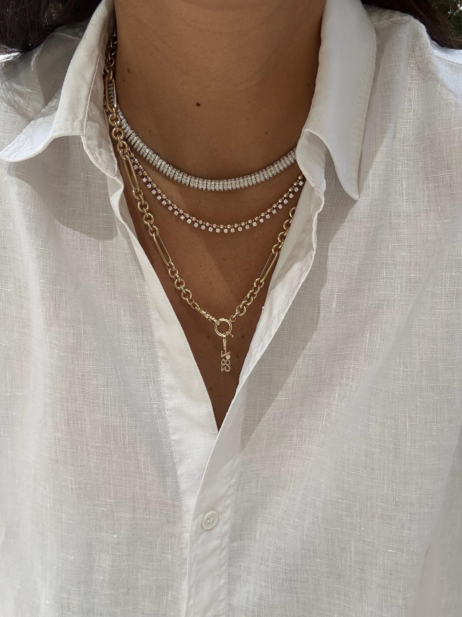 Series Moonlight Diamond Necklace en venta 1