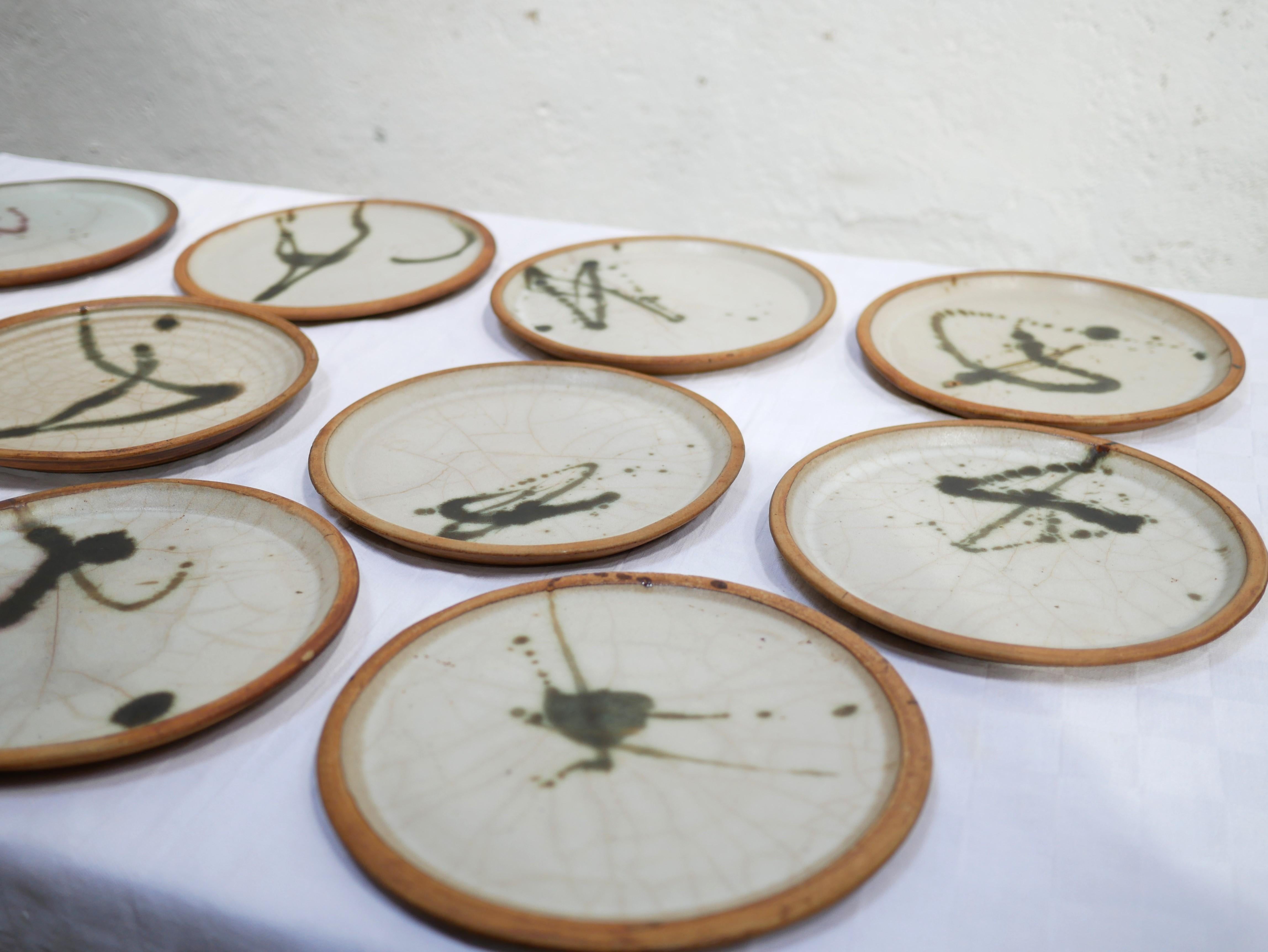 assiette poterie de la colombe