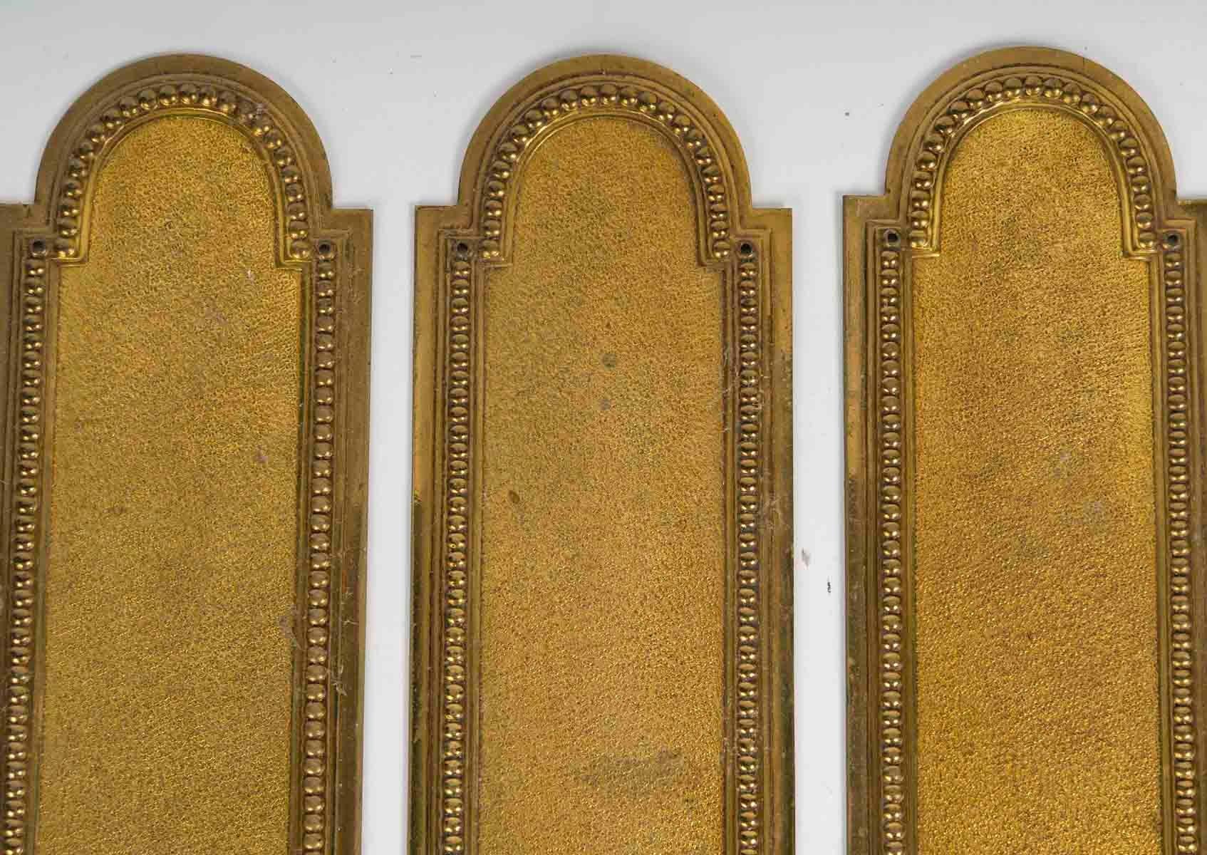 Napoleone III Serie di 11 coppie di targhe per porte, decorazione di porte, XIX secolo. in vendita