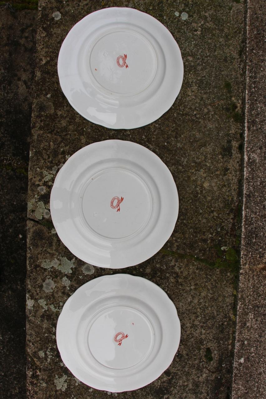 Serie von 12 Tafeln aus dem persönlichen Dienst von William II. im Angebot 4