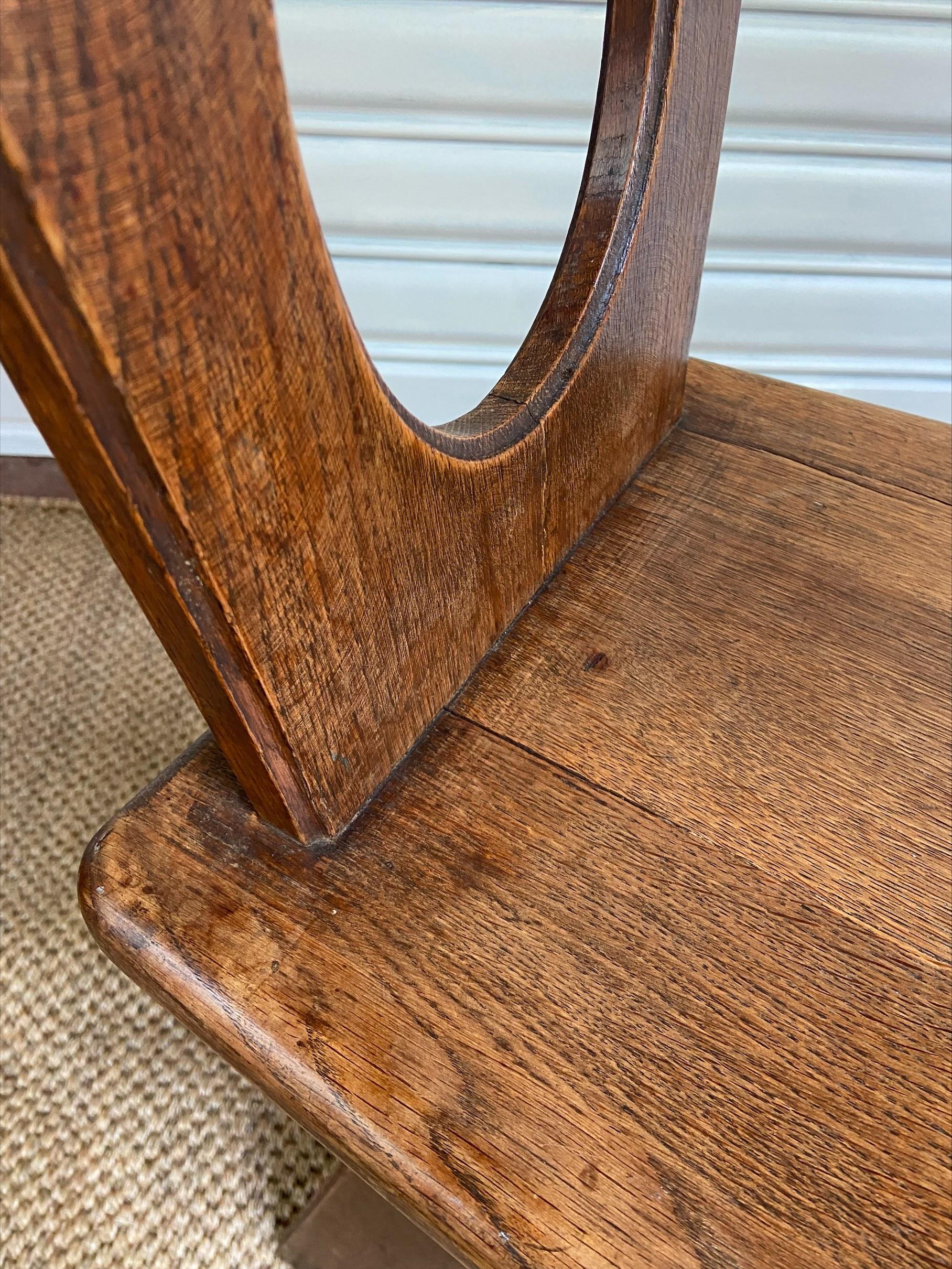 Oak Series of 4 Chairs Called 