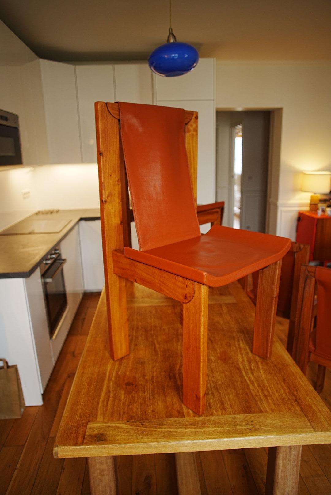 Serie von 4 Stühlen von Luigi Gorgoni für Roche Bobois - 1970er Jahre im Angebot 3
