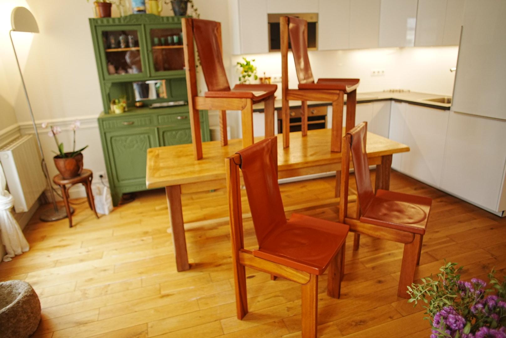 Serie von 4 Stühlen von Luigi Gorgoni für Roche Bobois - 1970er Jahre (Moderne) im Angebot