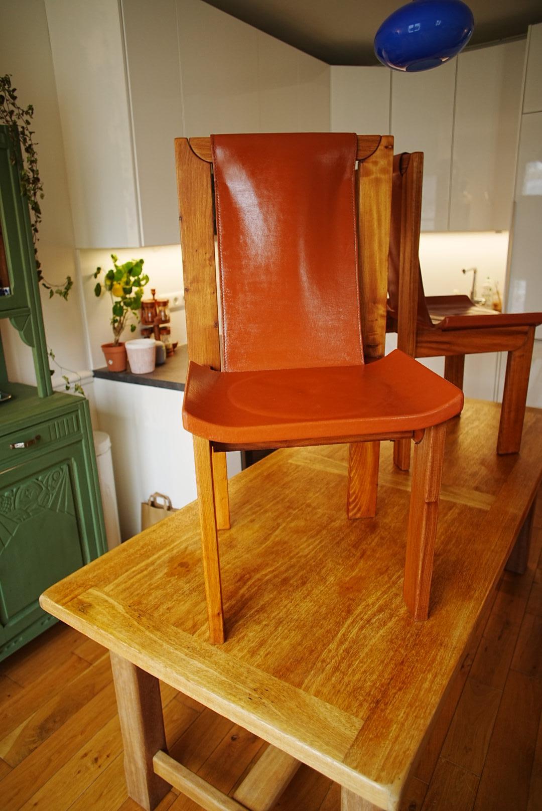 Serie von 4 Stühlen von Luigi Gorgoni für Roche Bobois - 1970er Jahre im Angebot 2