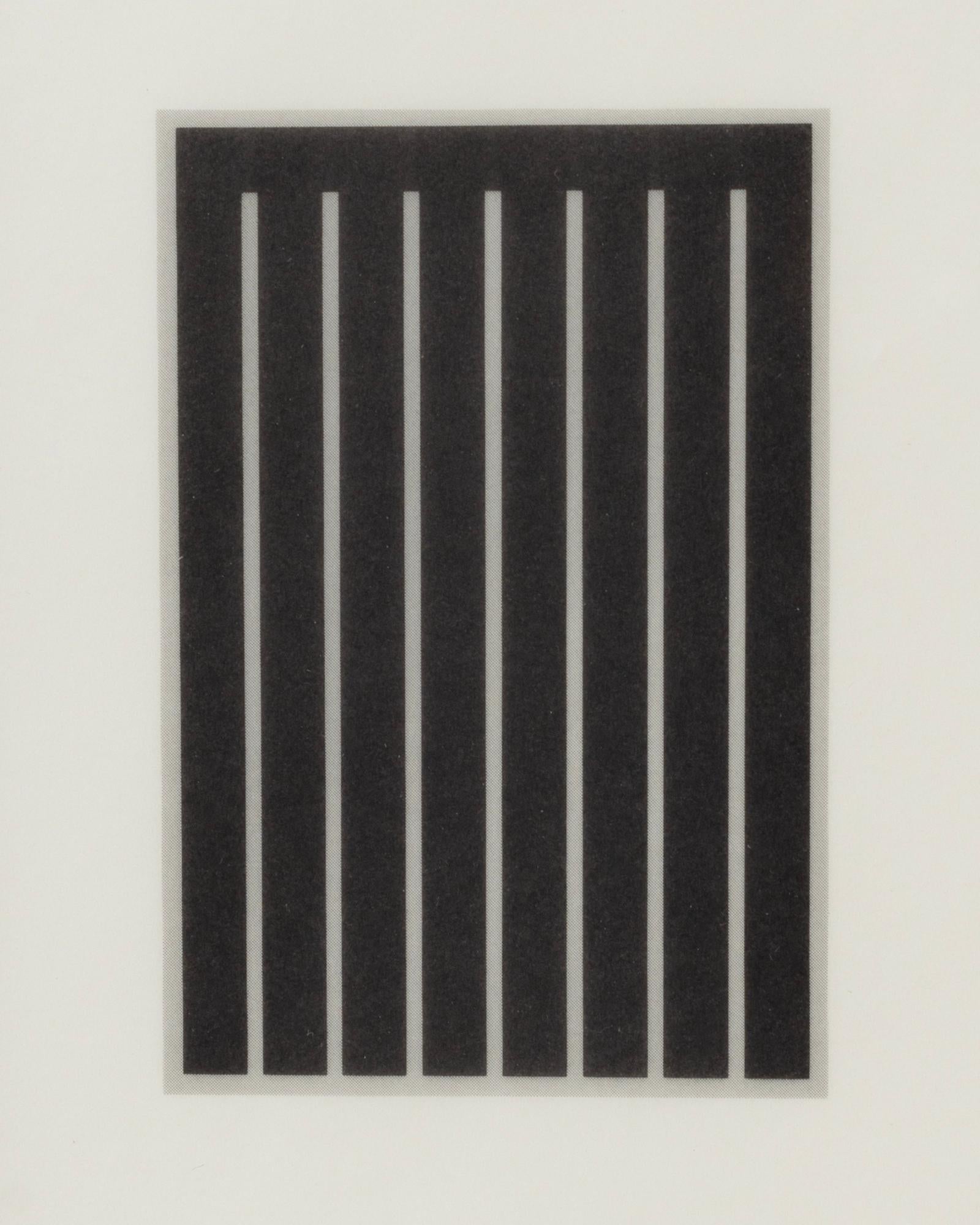 Serie de 5 grabados de Donald Judd Minimalista en venta