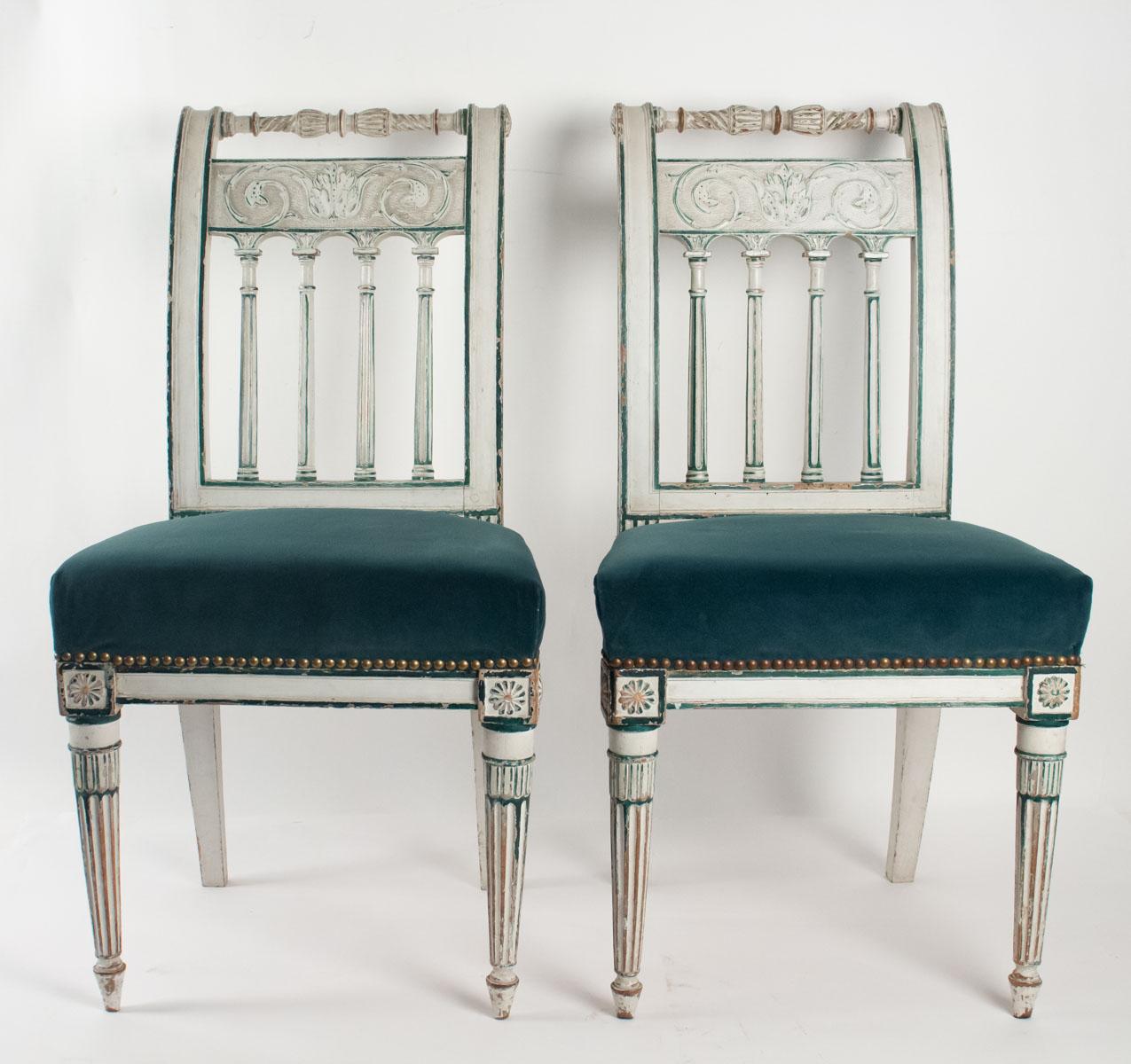 Series of 6 Chairs Directoire Period, 19th Century 3