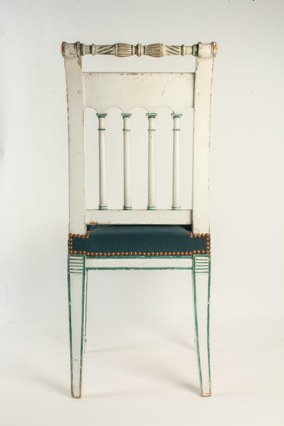 Series of 6 Chairs Directoire Period, 19th Century 1