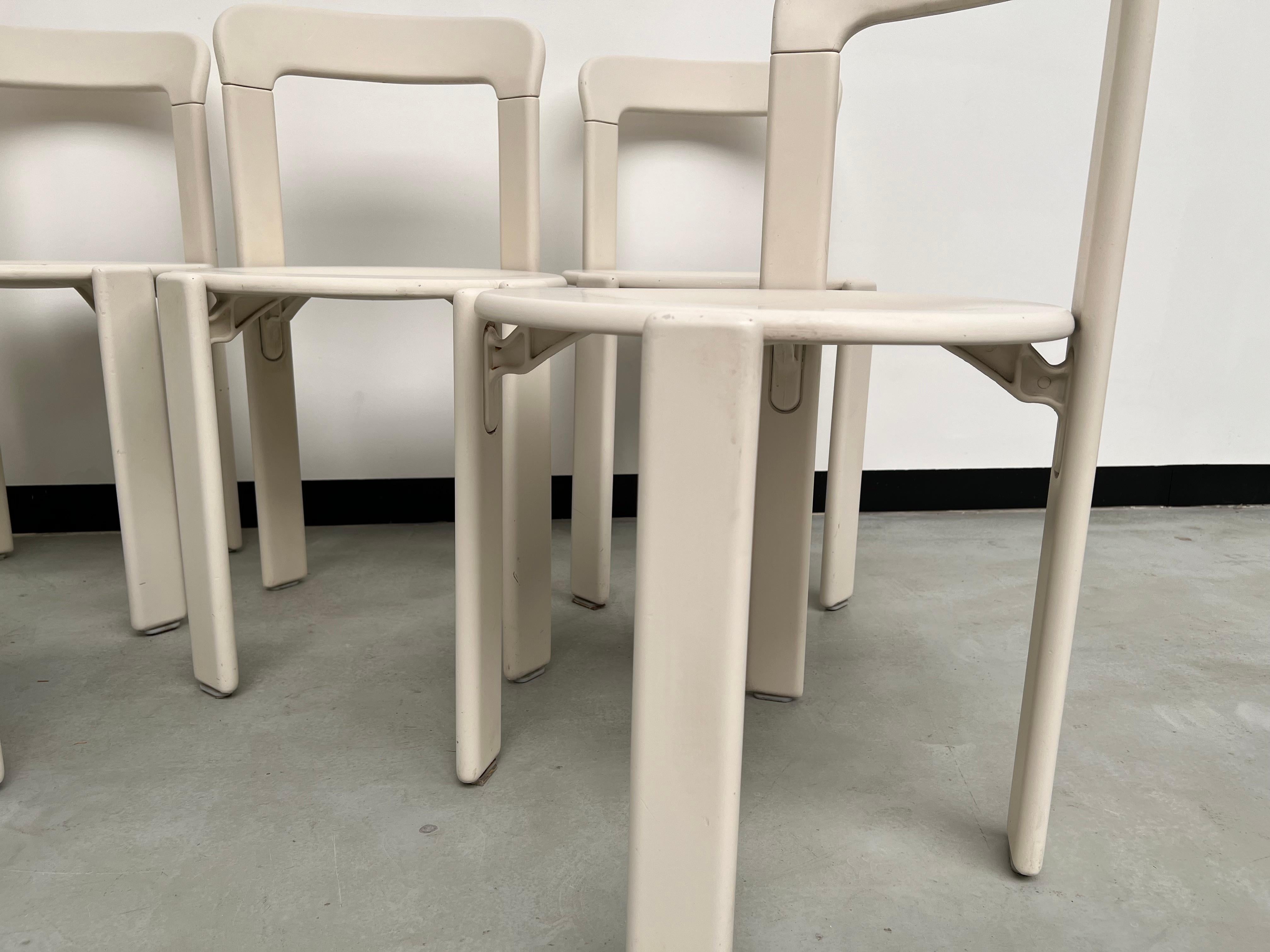 Series of 6 Rey chairs by Dietiker, circa 1971 For Sale 11