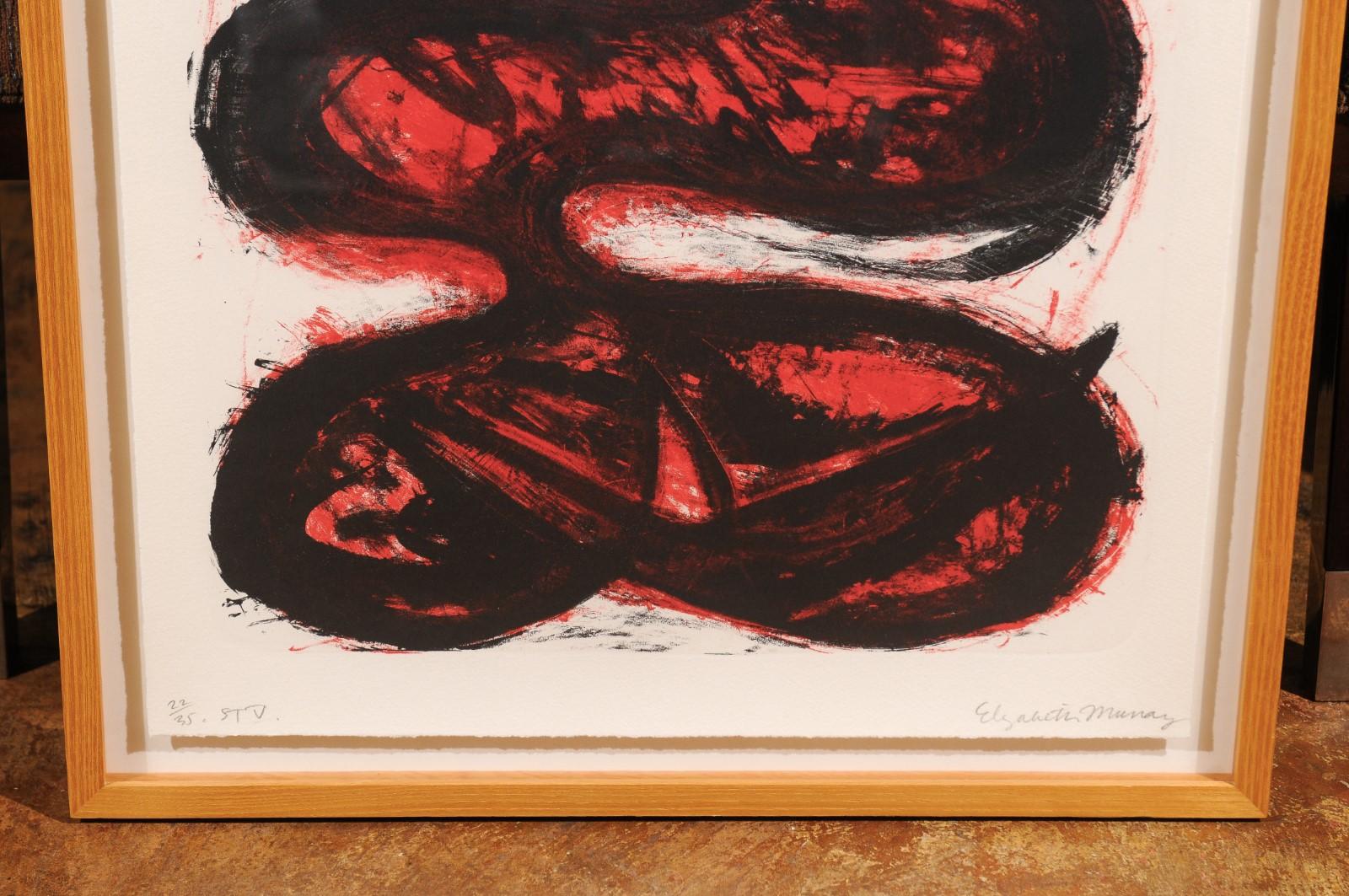 Three  Lithographs by Elizabeth Murray, Part of MoMA Collection 10