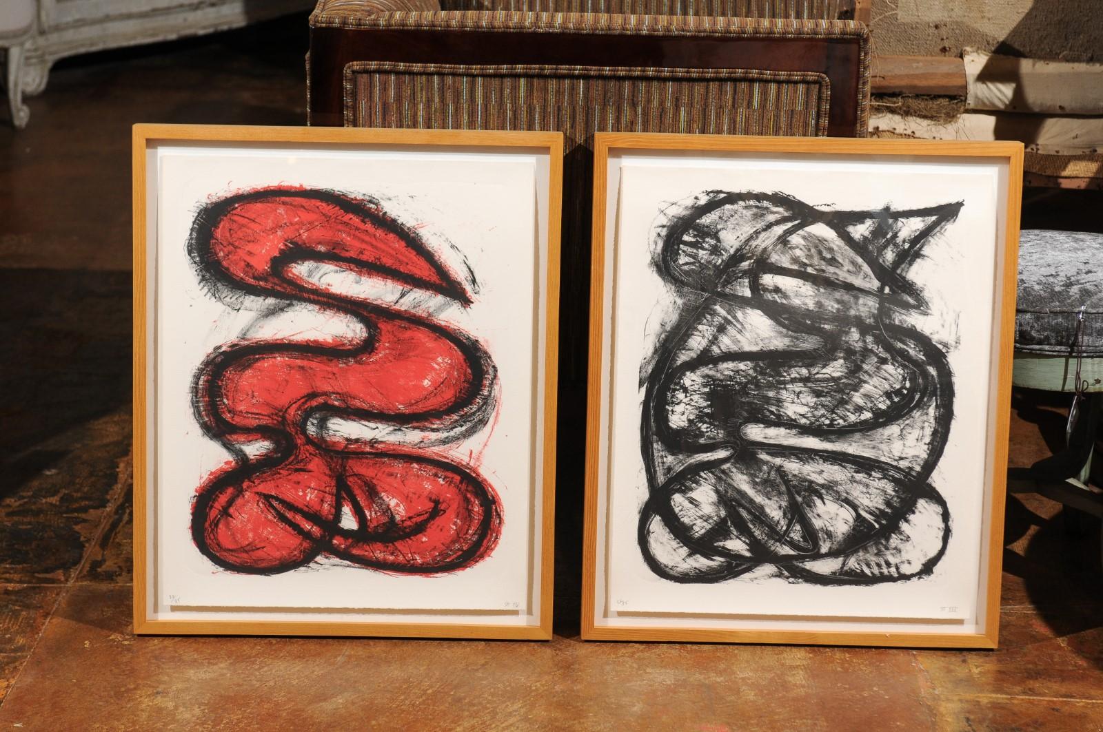 Three  Lithographs by Elizabeth Murray, Part of MoMA Collection 2
