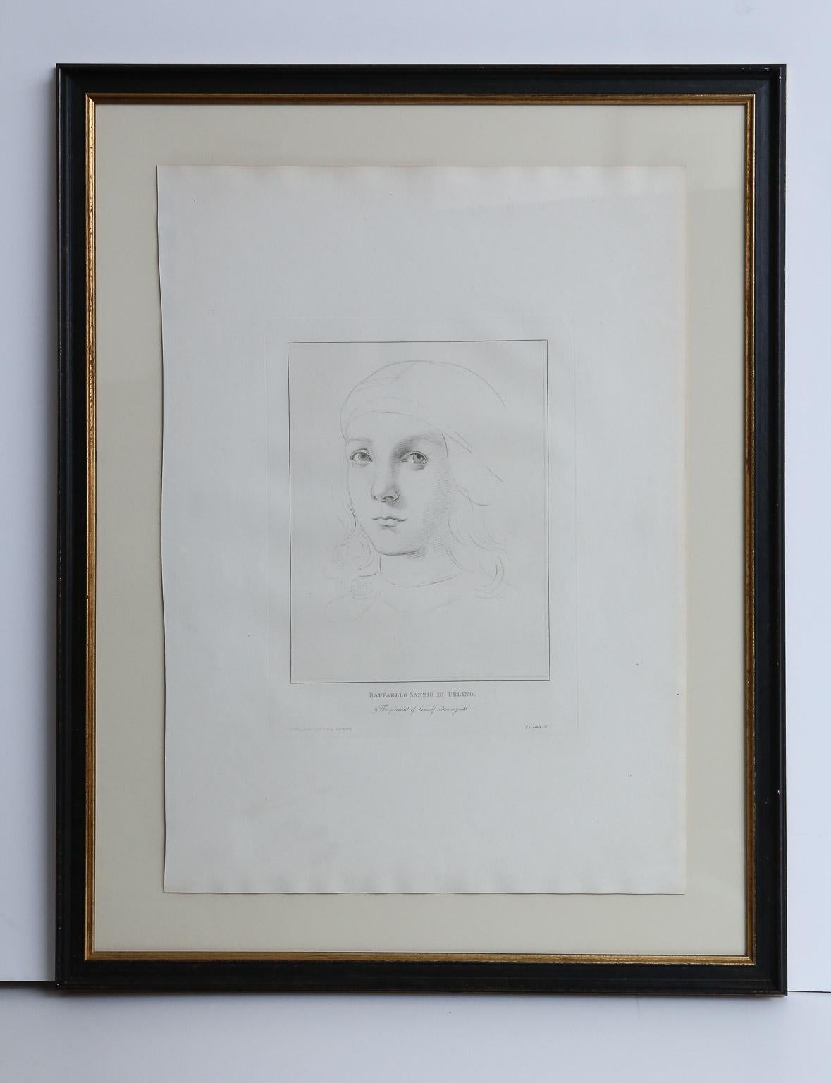 Series of Framed 19th Century Italian Engravings For Sale 1
