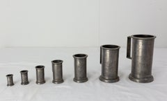 Series of Measuring Tins, Trade Equipment, France, 19th Century