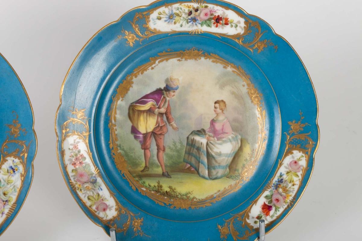 sevres porcelain plates