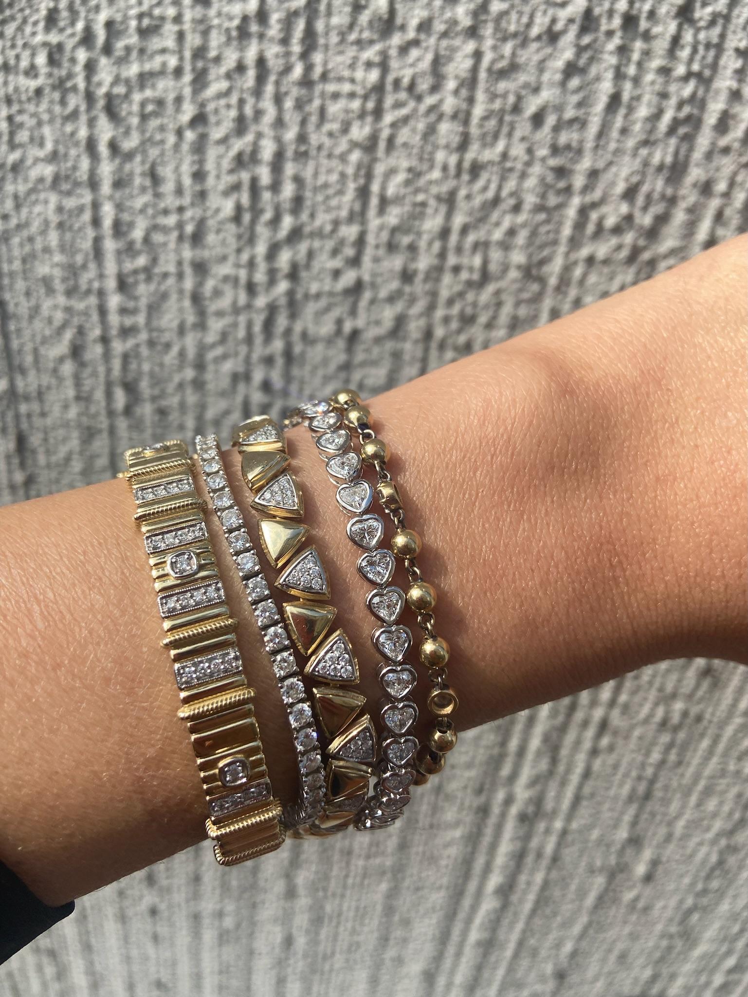 Pulsera de diamantes Serie El Universo en venta 5