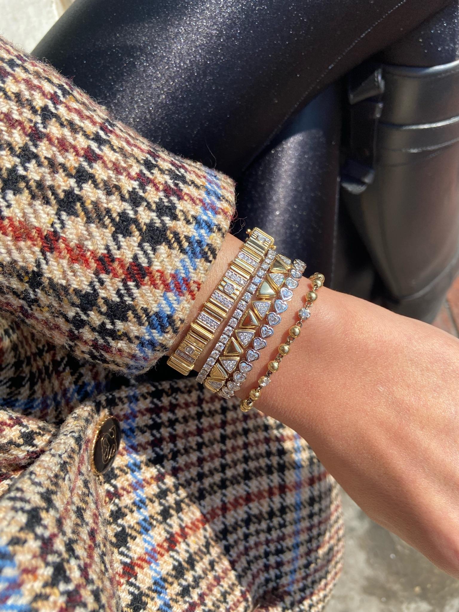 Pulsera de diamantes Serie El Universo en venta 2