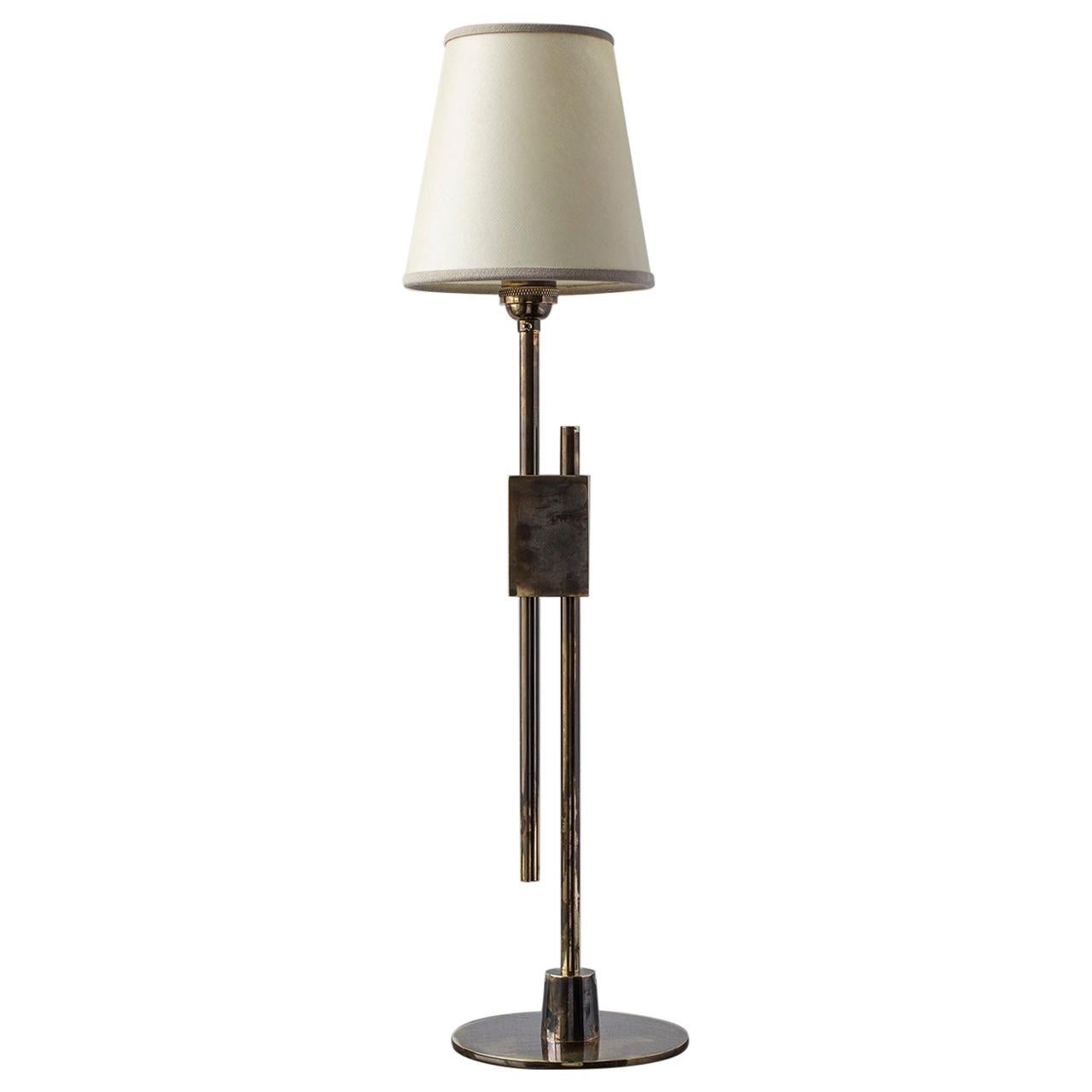adjustable height table lamp