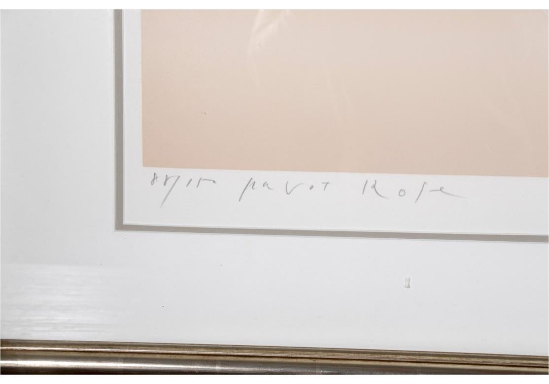 Serigrafie, Kozo Inoue (Japaner, geb. 1937), Parfum Rose, signiert und nummeriert im Zustand „Relativ gut“ im Angebot in Bridgeport, CT