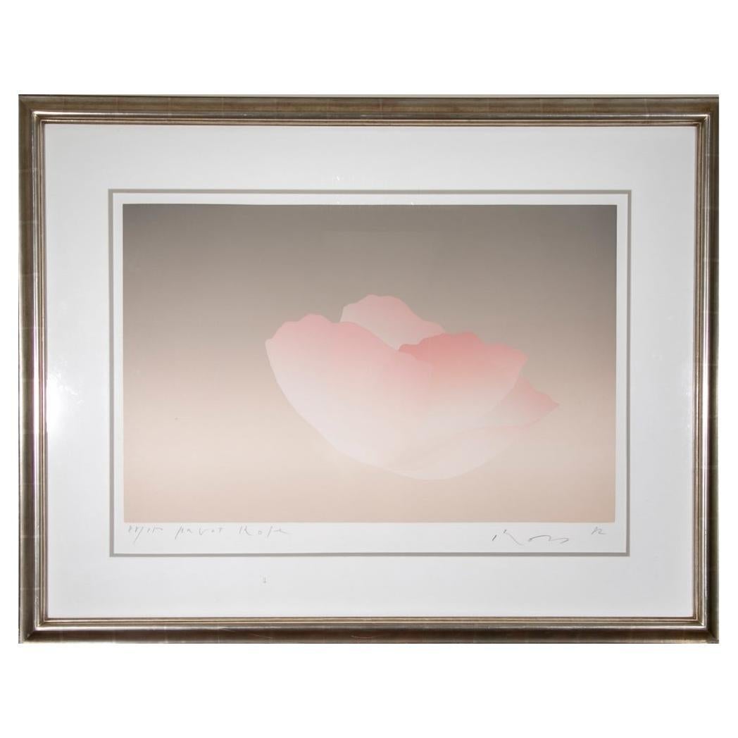 Serigrafie, Kozo Inoue (Japaner, geb. 1937), Parfum Rose, signiert und nummeriert im Angebot
