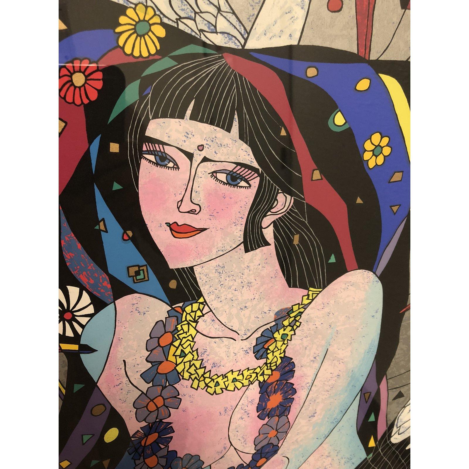 Late 20th Century Serigraph Print 