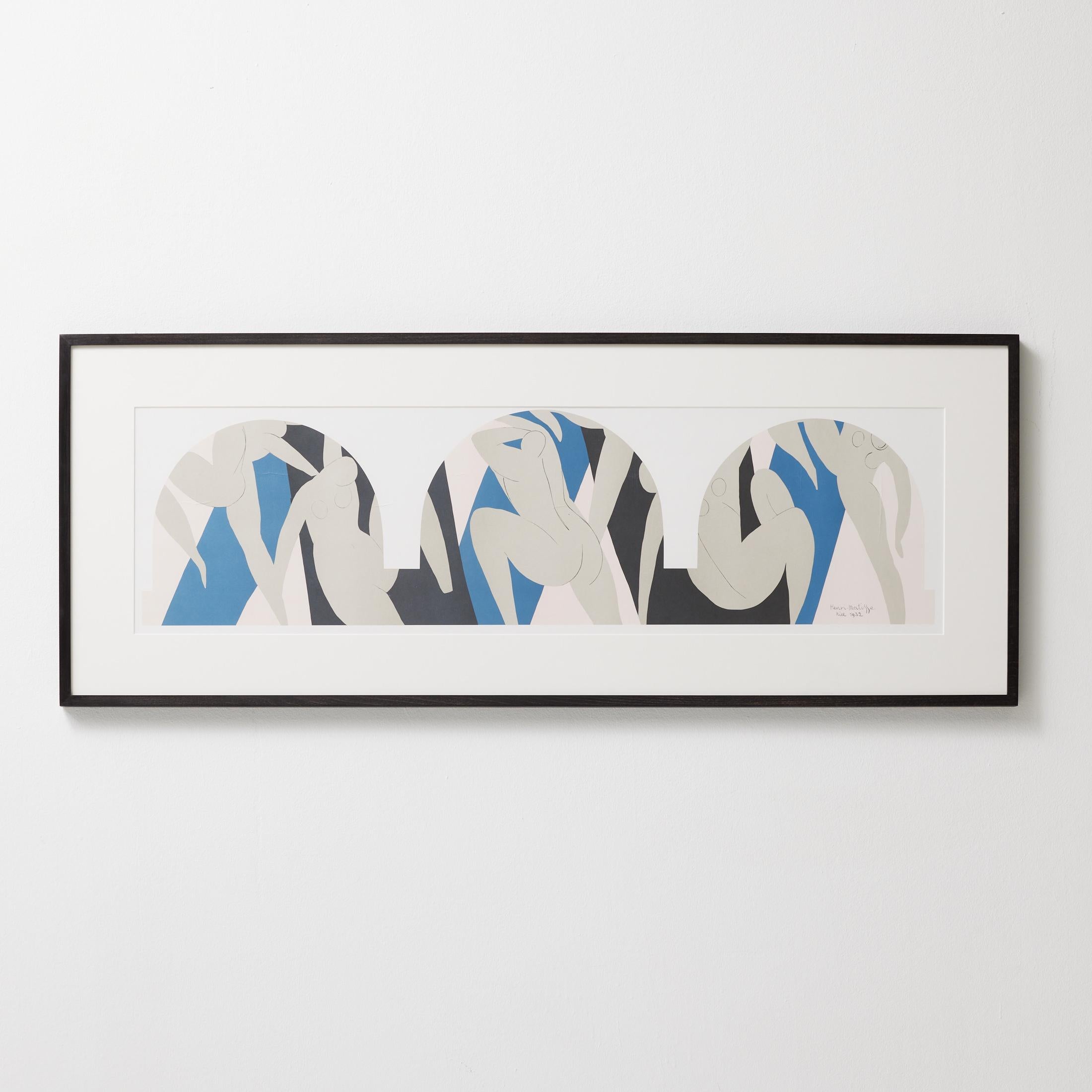 Sérigraphie d'Après Henri Matisse — Grand Format, 1990s
Printed by Nouvelles Images, Framed

A bold and elegant screenprint after Henri Matisse, issued by Nouvelles Images Éditeurs in the 1990s. The composition draws inspiration from Matisse’s late