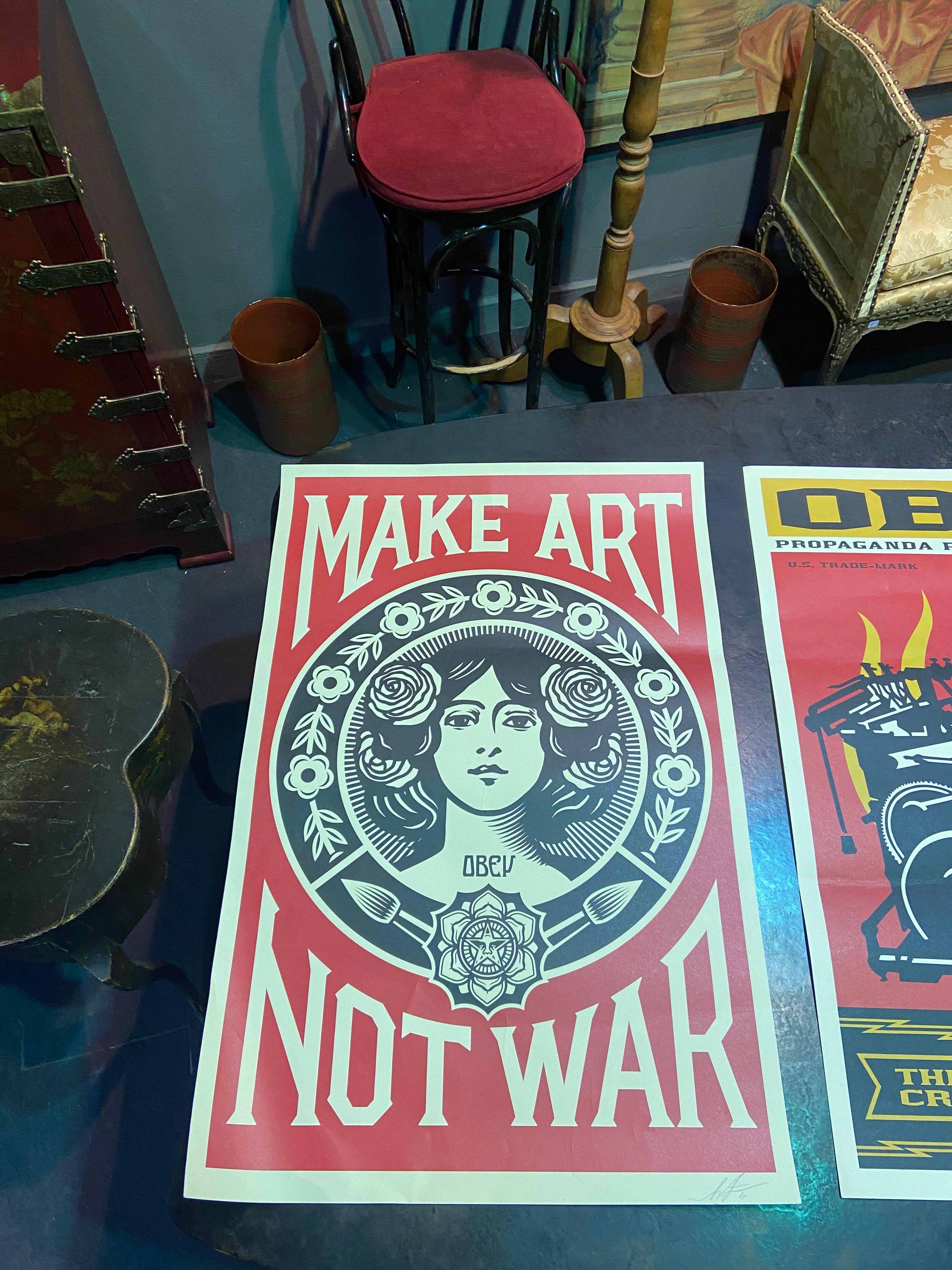 make art not war origin