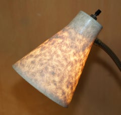SERIOUSLY RETRO AMERICAN MADE 1950's BANKERS TABLE LAMP WITH ORIGINAL SWITCH