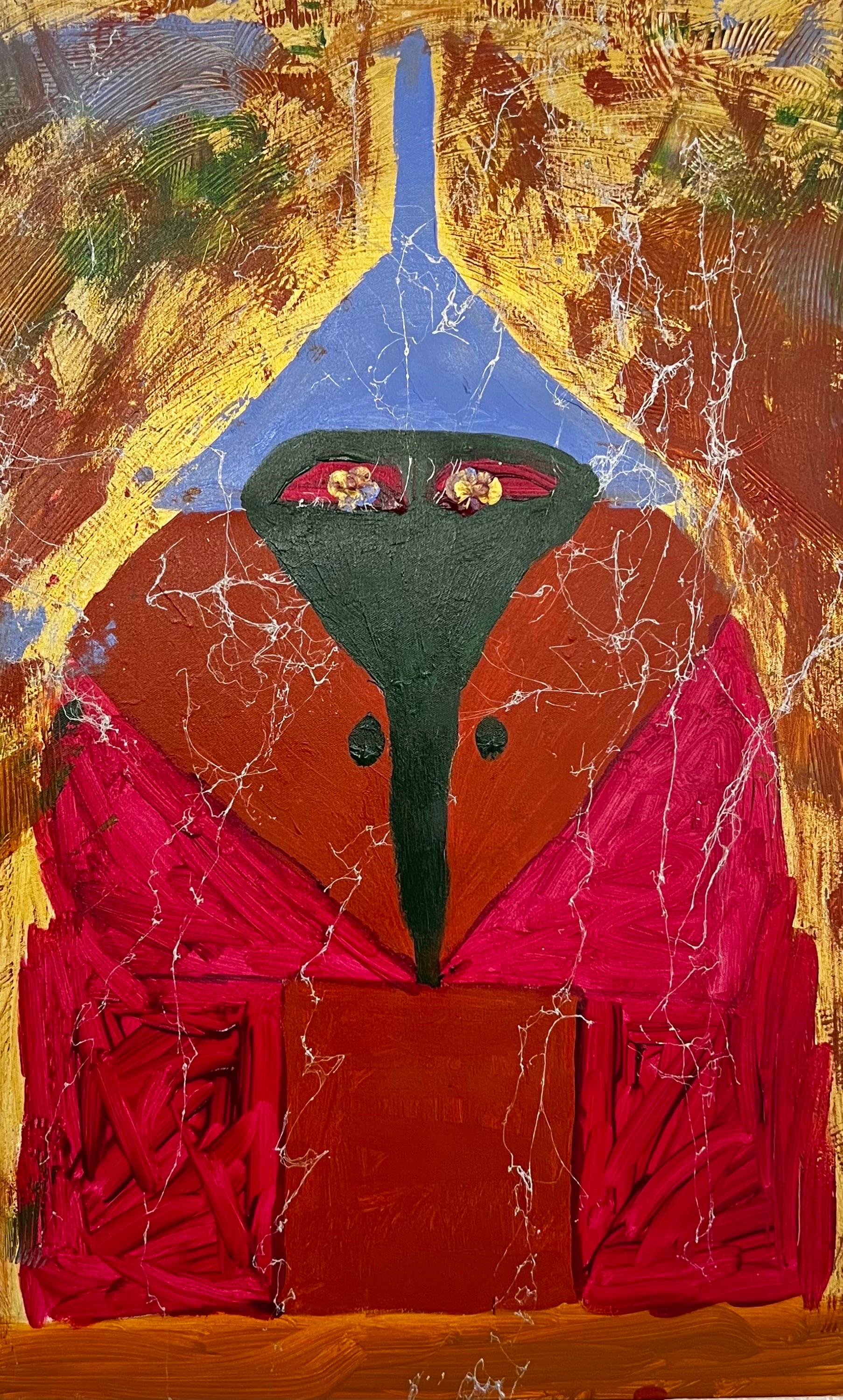 Opiumtanz (Rot), Portrait Painting, von Serj Tankian 