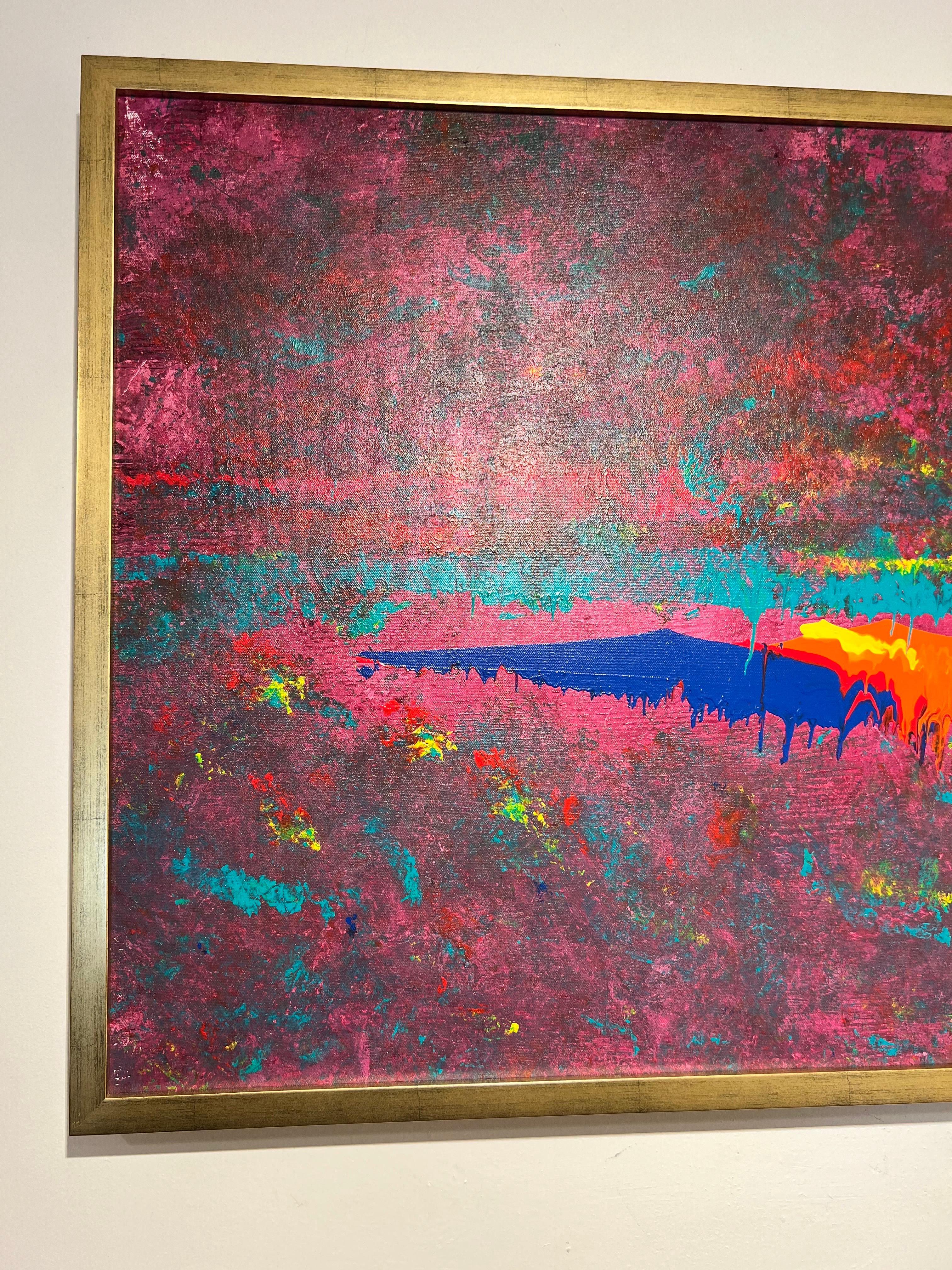Serj Tankian, Requiem. Arte contemporanea. - Abstract Painting Rosa di Serj Tankian 